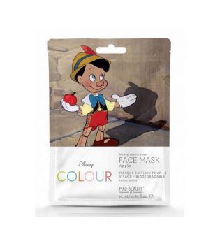 Mad Beauty - *Disney Colour* - Máscara Facial Pinóquio - Maçã