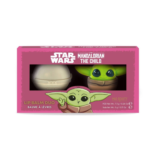 Mad Beauty - *Star Wars* - Dupla de protetor labial - Baby Yoda