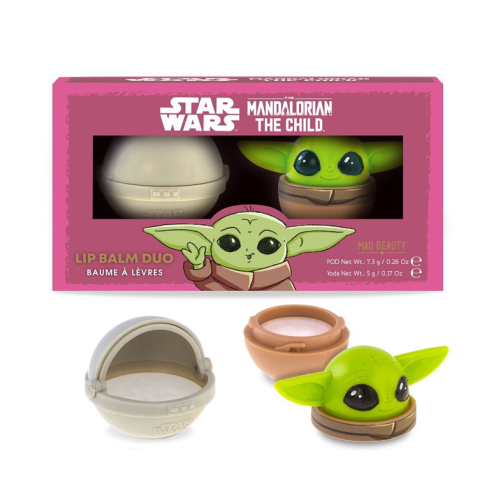 Mad Beauty - *Star Wars* - Dupla de protetor labial - Baby Yoda