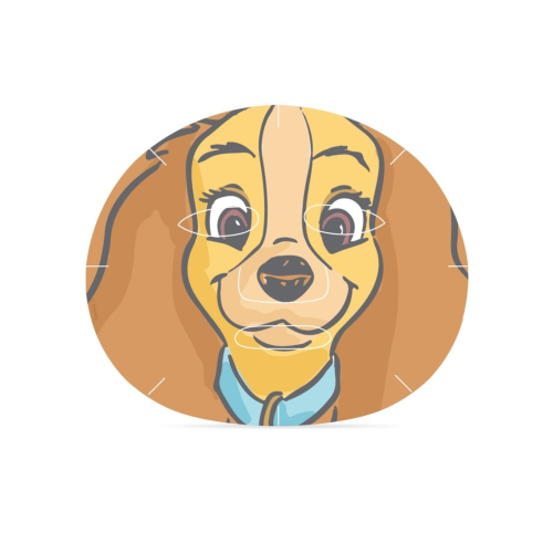 Mad Beauty - *Lady and the Tramp* - Duo de Máscaras Faciais