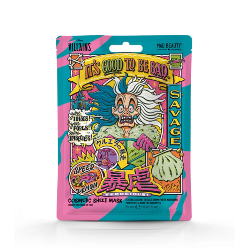 Mad Beauty - Máscara facial Disney Villains - Cruella: It´s Good To Be Bad