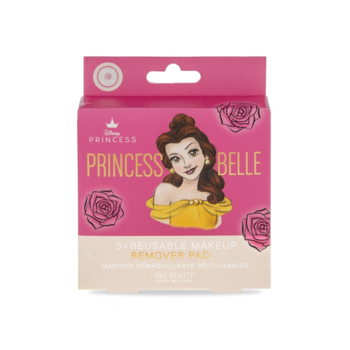 Mad Beauty - *Pure Princess* - 3 discos removedores de maquiagem reutilizáveis - Princess Belle