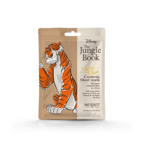 Mad Beauty - *The Jungle Book* - Máscara facial Disney - Shere Khan