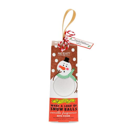 Mad Beauty - *The Naughty List* - Conjunto de bombas de banho Snow Balls Fizzer Trio