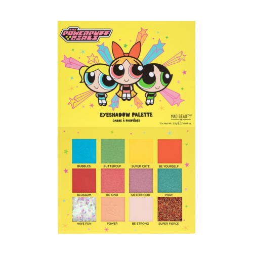 Mad Beauty - *The Powerpuff Girls* - Paleta de Sombras