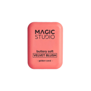 Magic Studio - Blush em Pó Velvet Blush - Golden Coral