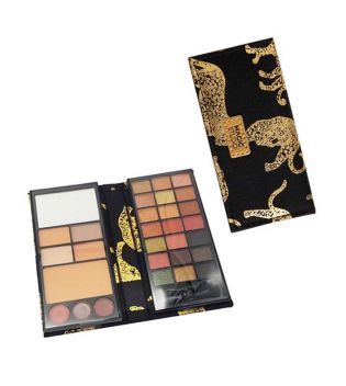 Magic Studio - Estojo de maquiagem Savannah Soul Leopard - Splendid wallet