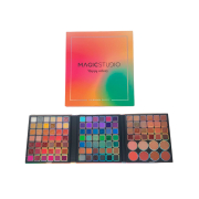 Magic Studio - paleta de sombras para olhos e rosto Happy Colors