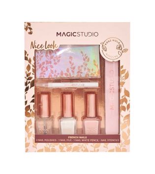 Magic Studio - *Rose Gold* - Conjunto de manicure French Nails