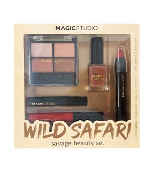 Magic Studio - *Wild Safari* - Conjunto de presentes Savage Beauty