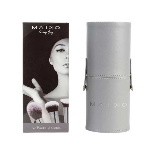 Maiko - Conjunto de 9 pincéis Luxury Grey