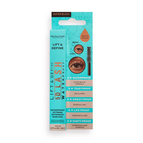Revolution - Rímel 5D Lash Waterproof