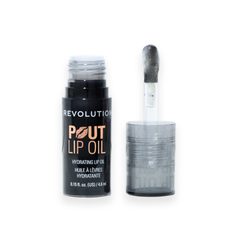 Makeup Revolution - Óleo Labial Pout Lip - Midnight Black
