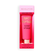 Makeup Revolution - Bálsamo de Brilho Labial Juicy Peptide - Guava Rum Punch Coral