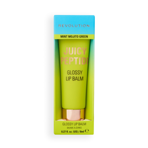 Makeup Revolution - Bálsamo de Brilho Labial Juicy Peptide - Mint Mojito Green