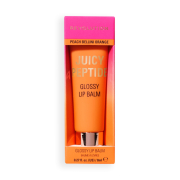 Makeup Revolution - Bálsamo de Brilho Labial Juicy Peptide - Peach Bellini Orange