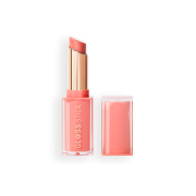 Makeup Revolution - Batom Pout Lip Gloss Stick - Shimmer Peach Sorbet Nude