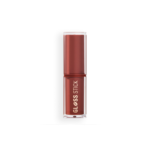 Makeup Revolution - Batom Pout Lip Gloss Stick - Shimmer Toasted Caramel