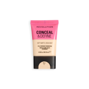 Makeup Revolution - Base Conceal & Define Soft Matte - F0.2N