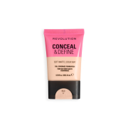 Makeup Revolution - Base Conceal & Define Soft Matte - F0.3W