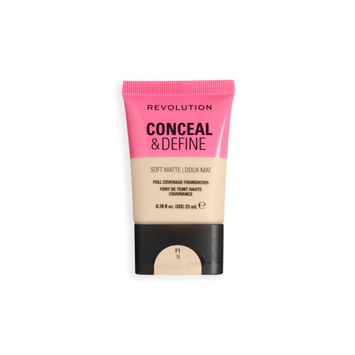 Makeup Revolution - Base Conceal & Define Soft Matte - F1N