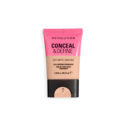 Makeup Revolution - Base Conceal & Define Soft Matte - F3N
