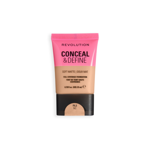 Makeup Revolution - Base Conceal & Define Soft Matte - F6.2NC