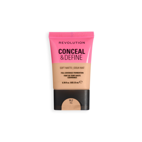 Makeup Revolution - Base Conceal & Define Soft Matte - F6.7NC