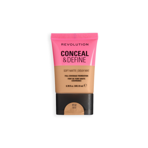 Makeup Revolution - Base Conceal & Define Soft Matte - F7.2NW