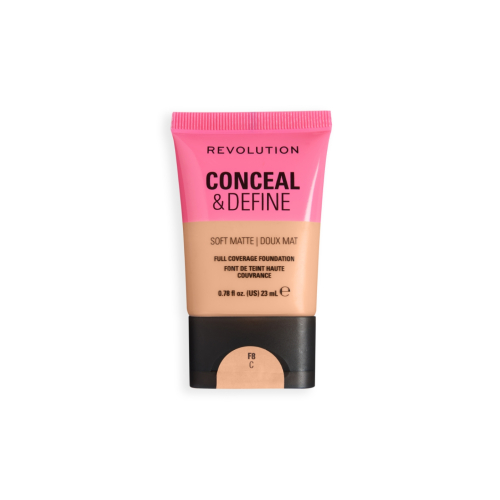 Makeup Revolution - Base Conceal & Define Soft Matte - F8C