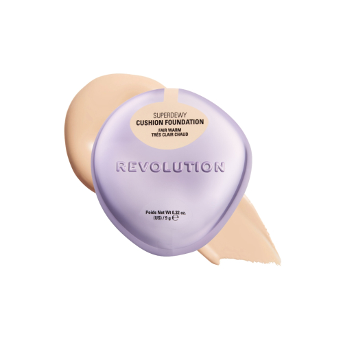 Makeup Revolution - Base Cushion Superdewy - Fair Warm