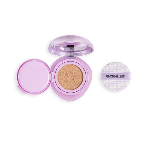 Makeup Revolution - Base Cushion Superdewy - Fair Warm