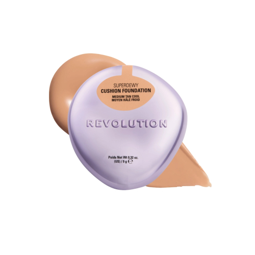 Makeup Revolution - Base Cushion Superdewy - Medium Tan Cool