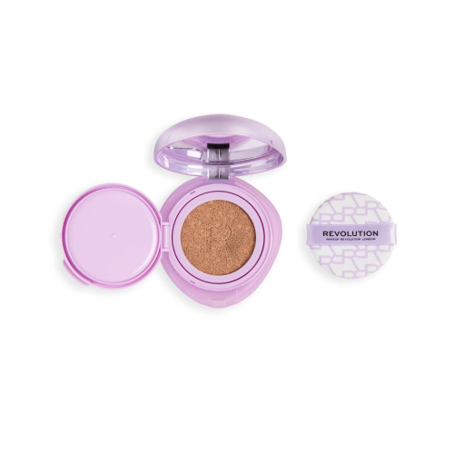 Makeup Revolution - Base Cushion Superdewy - Medium Tan Cool