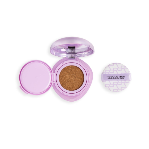 Makeup Revolution - Base Cushion Superdewy - Medium Tan Neutral