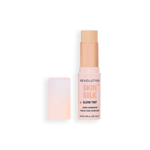 Makeup Revolution - Base de maquiagem em bastão Skin Silk Glow Tint Sheer Foundation - Fair