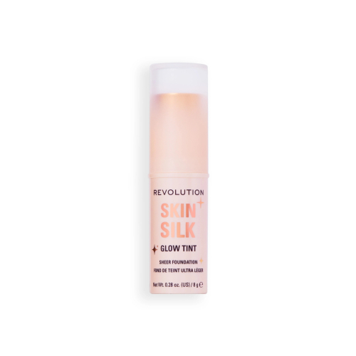 Makeup Revolution - Base de maquiagem em bastão Skin Silk Glow Tint Sheer Foundation - Medium Tan Neutral