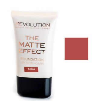 Makeup Revolution - Base de Maquilhagem Matte Effect - Cocoa