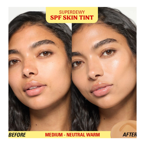 Makeup Revolution - Base Superdewy Skin Tint SPF30 - Medium Neutral Warm