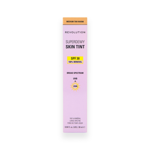 Makeup Revolution - Base Superdewy Skin Tint SPF30 - Medium Tan Warm
