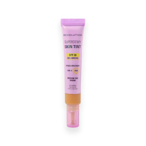 Makeup Revolution - Base Superdewy Skin Tint SPF30 - Medium Tan Warm