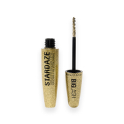Makeup Revolution - Brilho para cabelo, sobrancelhas e cílios Big Lash Stardaze - Stardust Gold