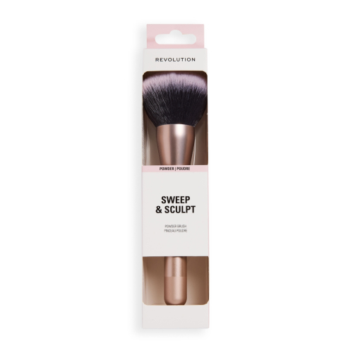 Makeup Revolution - Pincel para Pó Sweep & Sculpt - R12