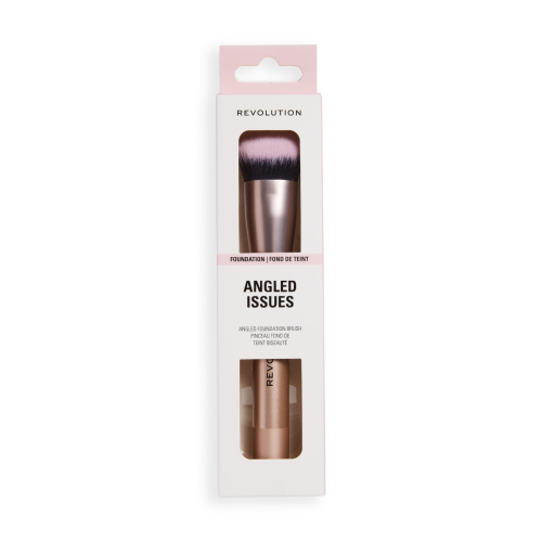 Makeup Revolution - Pincel de Base Angled Issues - R8