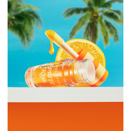 Makeup Revolution - *Club Riviera* - Óleo labial Spritz Kiss Orange