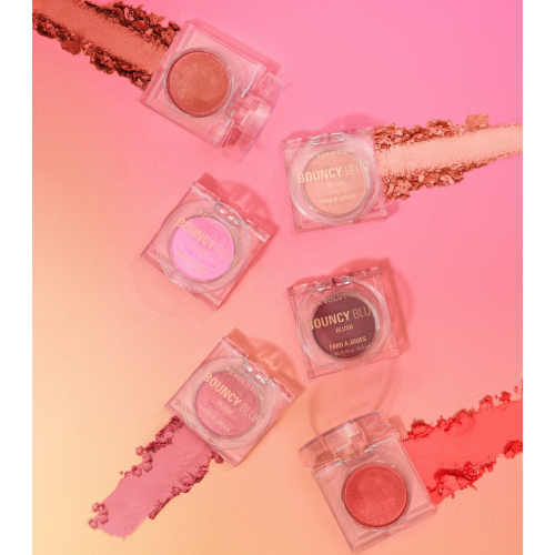 Makeup Revolution - Blush Cream to Powder Bouncy Blur - Coral Blur Burst