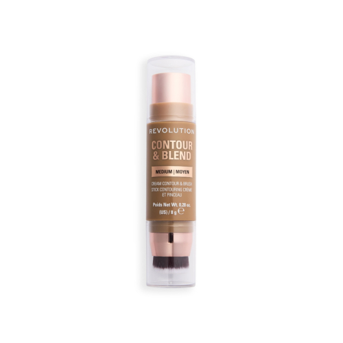 Makeup Revolution - Bastão de contorno Reloaded Contour & Blend - Medium