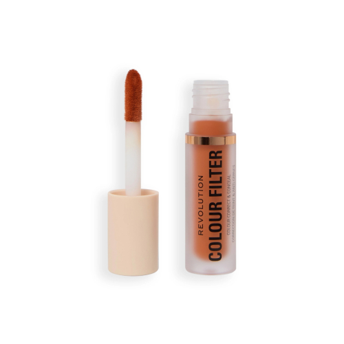Makeup Revolution - Corretivo Líquido Colour Filter - Orange