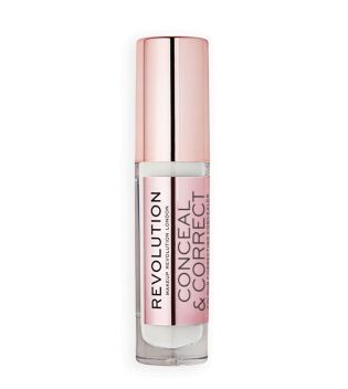 Makeup Revolution - Corretor fluido Conceal & Correct - C0: White