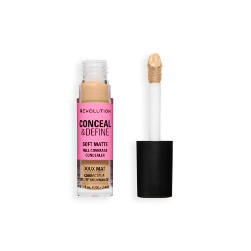 Makeup Revolution - Corretivo Líquido Conceal & Define Soft Matte - C6.2NC